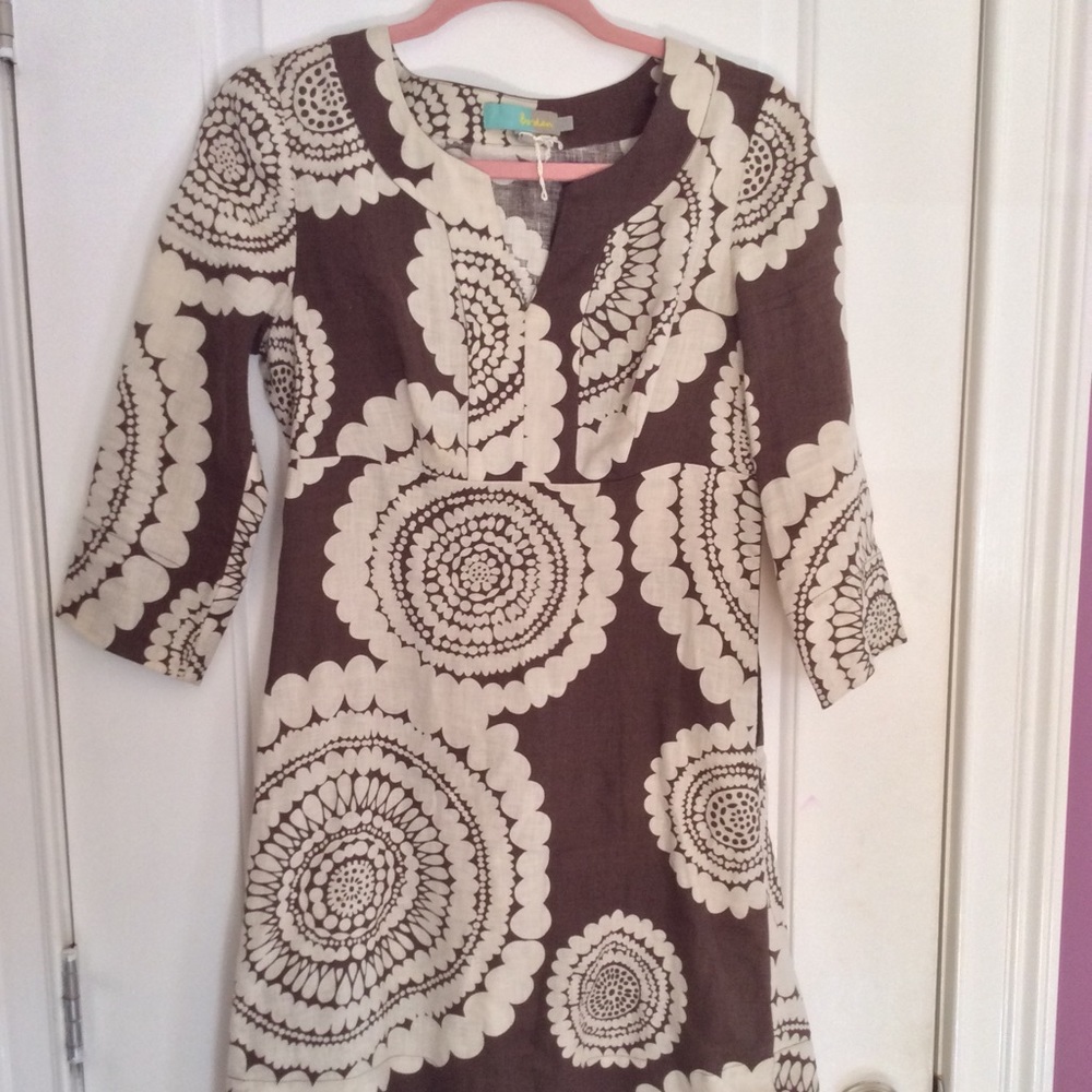 Boden linen dress sz 4